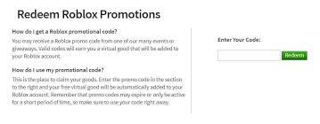 web.roblox.com/promo codes